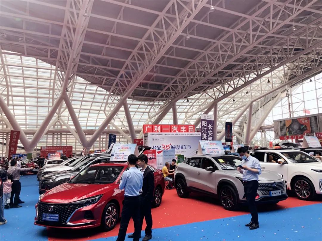 阳江车展火爆 新能源汽车吸睛