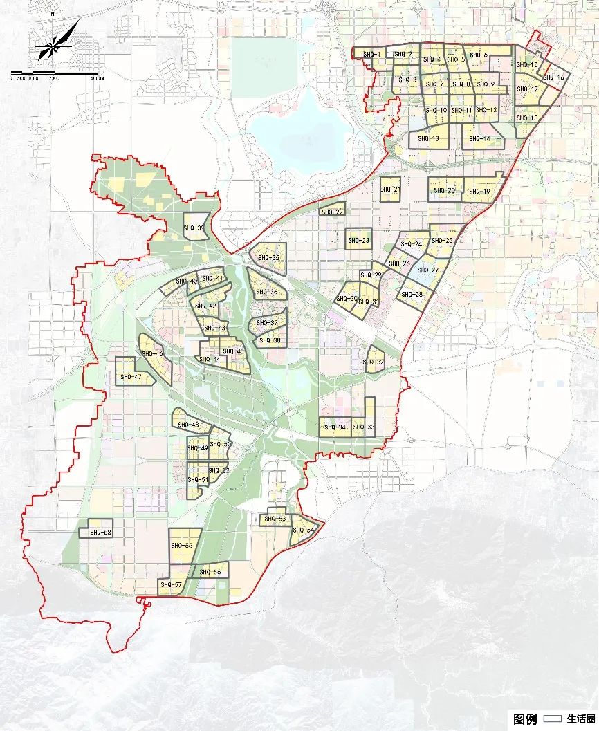 西安市高新区规划图图片