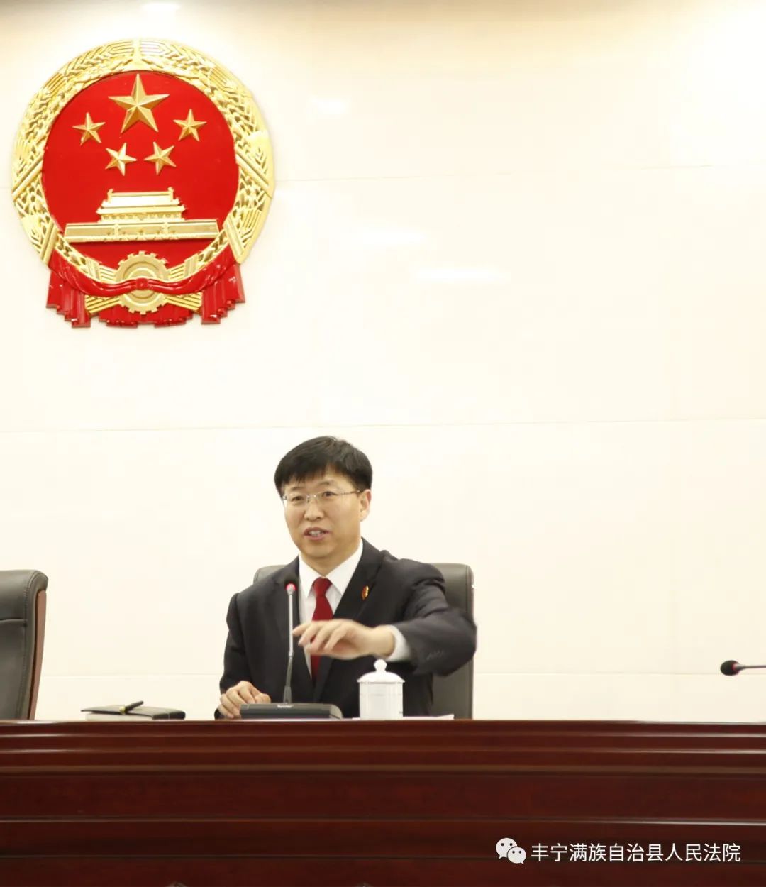 (图为县纪委书记,县委常委,县巡察办副组长李文江讲话)(图为市委巡察