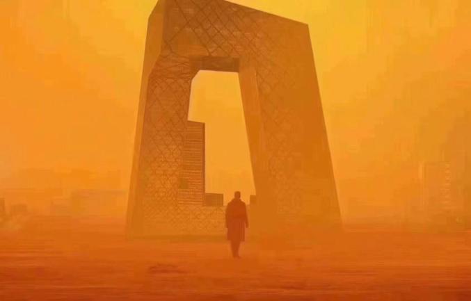 沙尘暴一来北京就变成了北宋