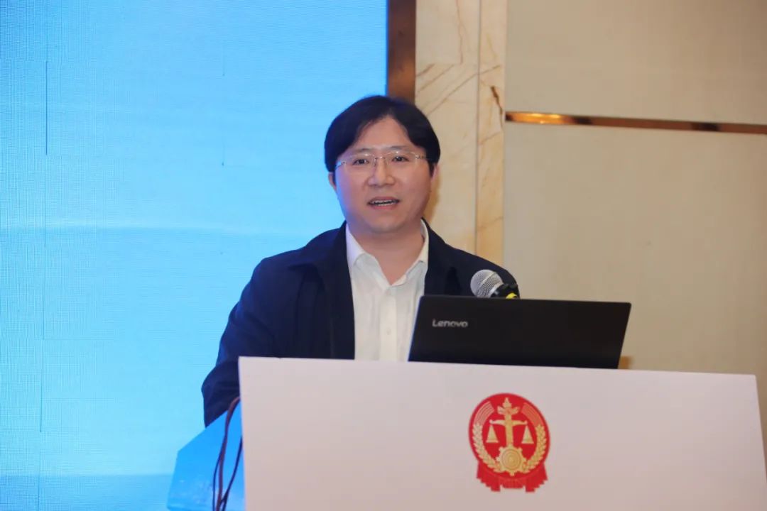 满满的正能量",省高院审判管理与信息技术处处长刘振在总结发言时深情