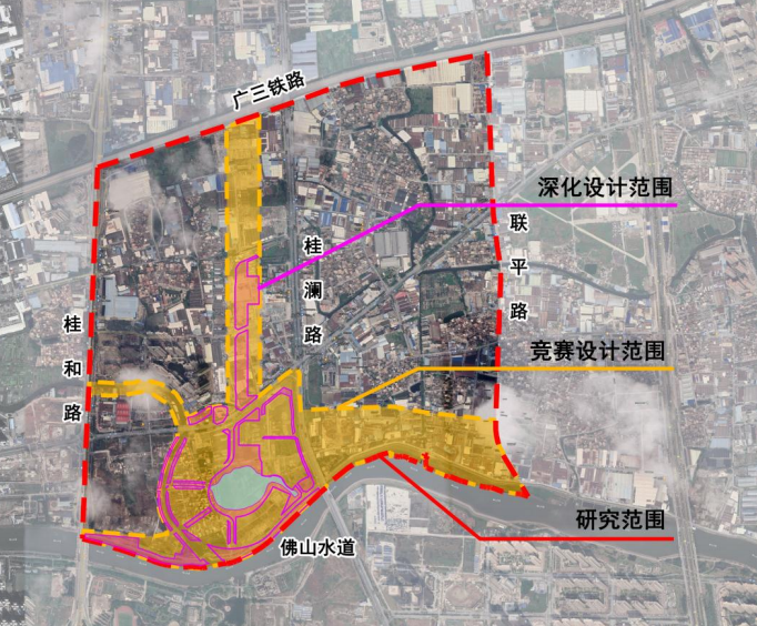 千灯湖abcd区南海规划图片