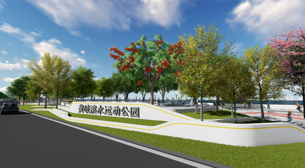 景观绿道滨水跑道占地74万㎡大沥北环路即将升级