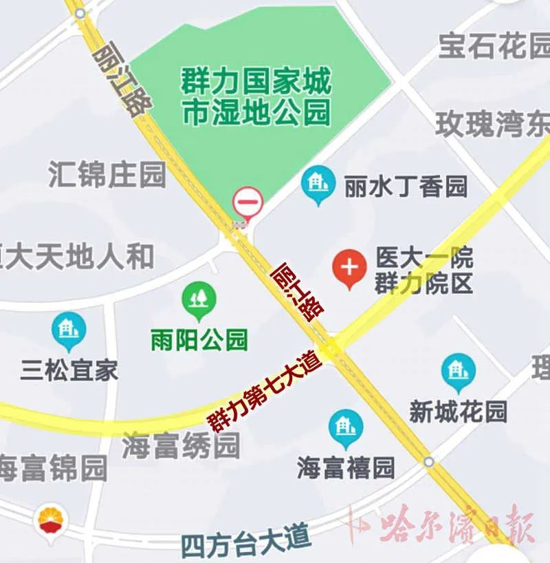 道里区一所新公办中学在建!在这儿
