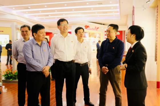 省政法队伍教育整顿第三指导组组长张镇雄,副组长陈少平,王建兴及指导