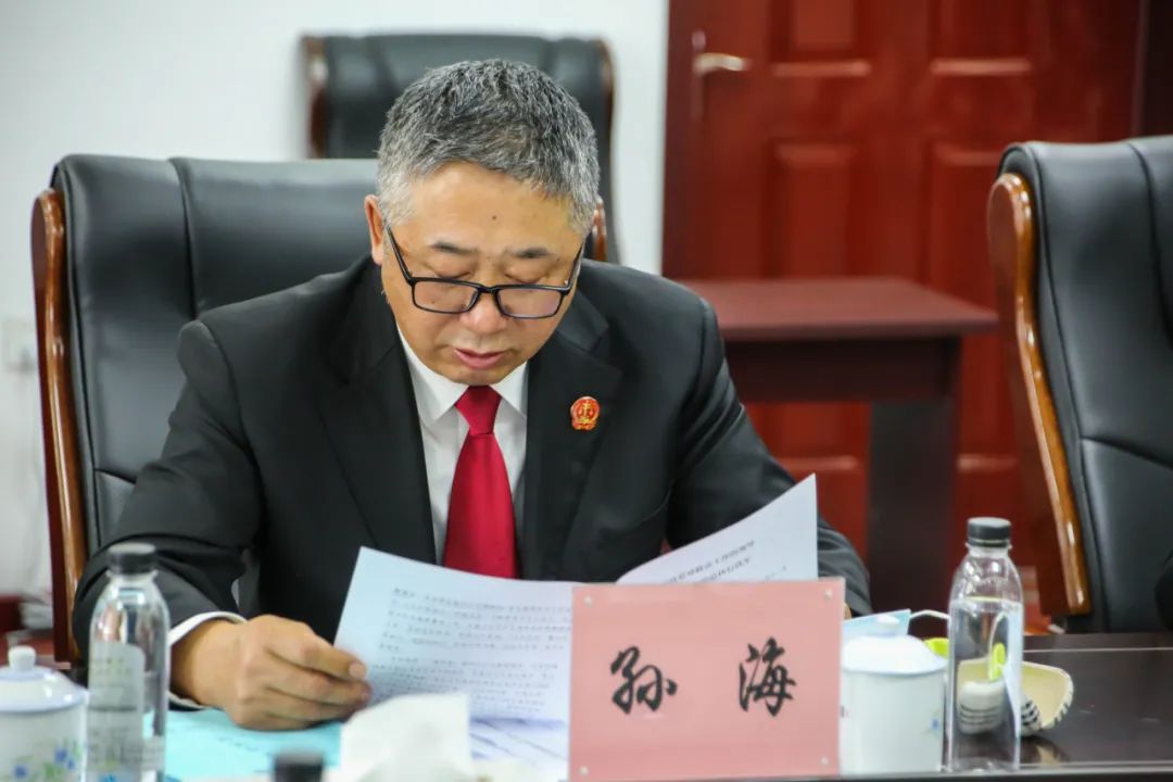 党组副书记,副院长董宝双结合实现"努力让人民群众在每一个司法案件中