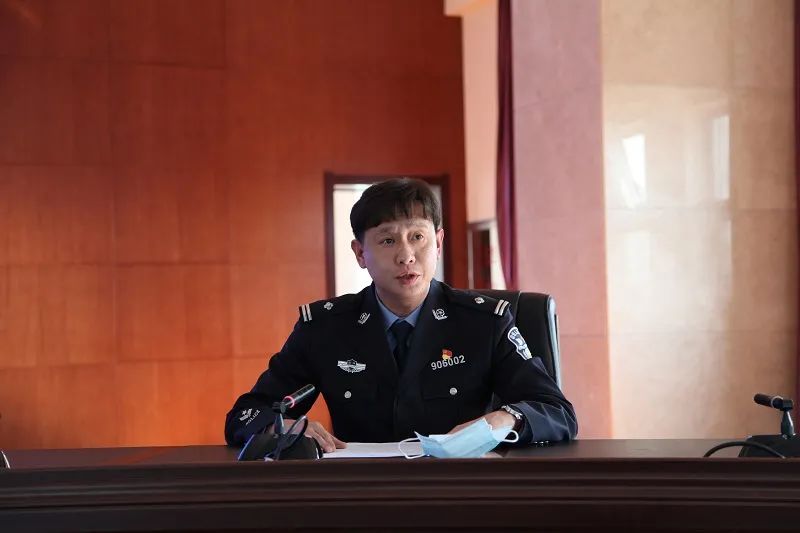 汪清县公安局组织开展教育整顿警示教育大会