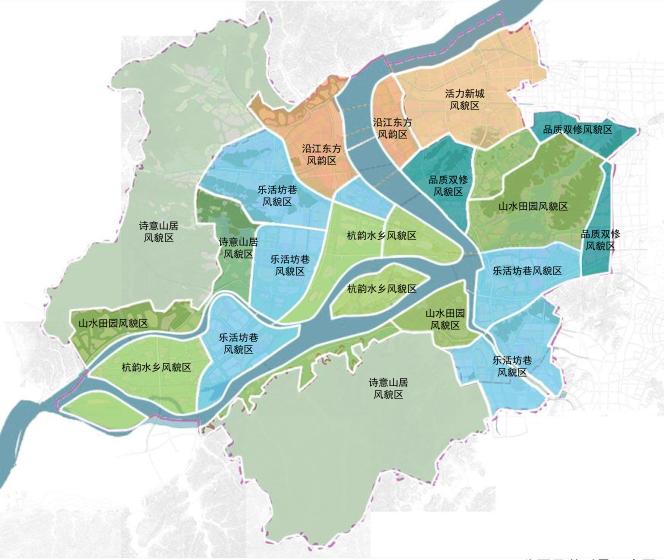同时,综合考虑地区现有资源禀赋,现状发展阶段与规划管控要求,将全域