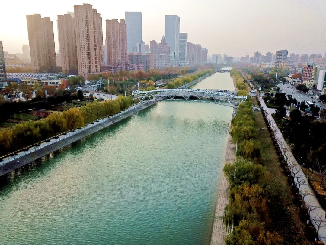 郑州金水河滨河公园图片