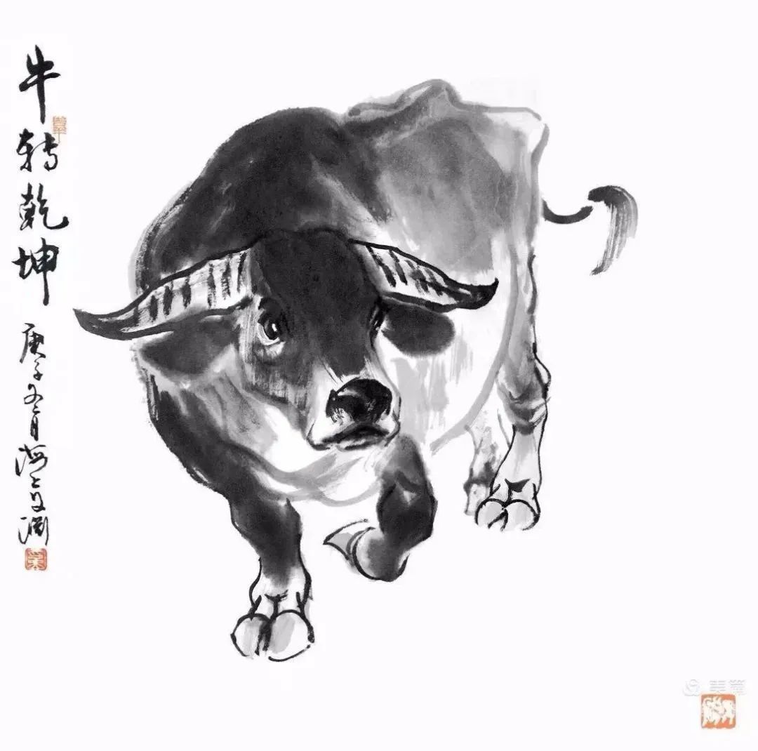 文述峥嵘奚绘金牛奚文渊水墨画作品展将在梅陇文化馆启幕