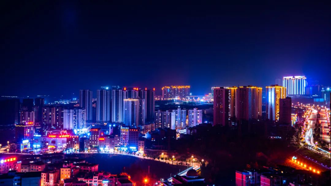 昭通市夜景图片图片