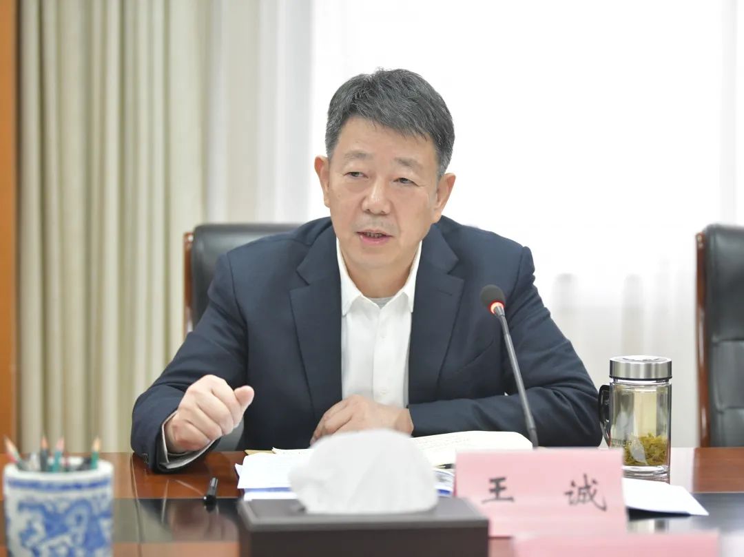 市长王诚在讲话中要求要强化分工协作,精准调度推进,高标准做好规划