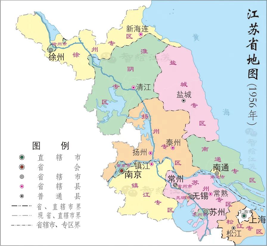 清朝江苏行政区划图图片