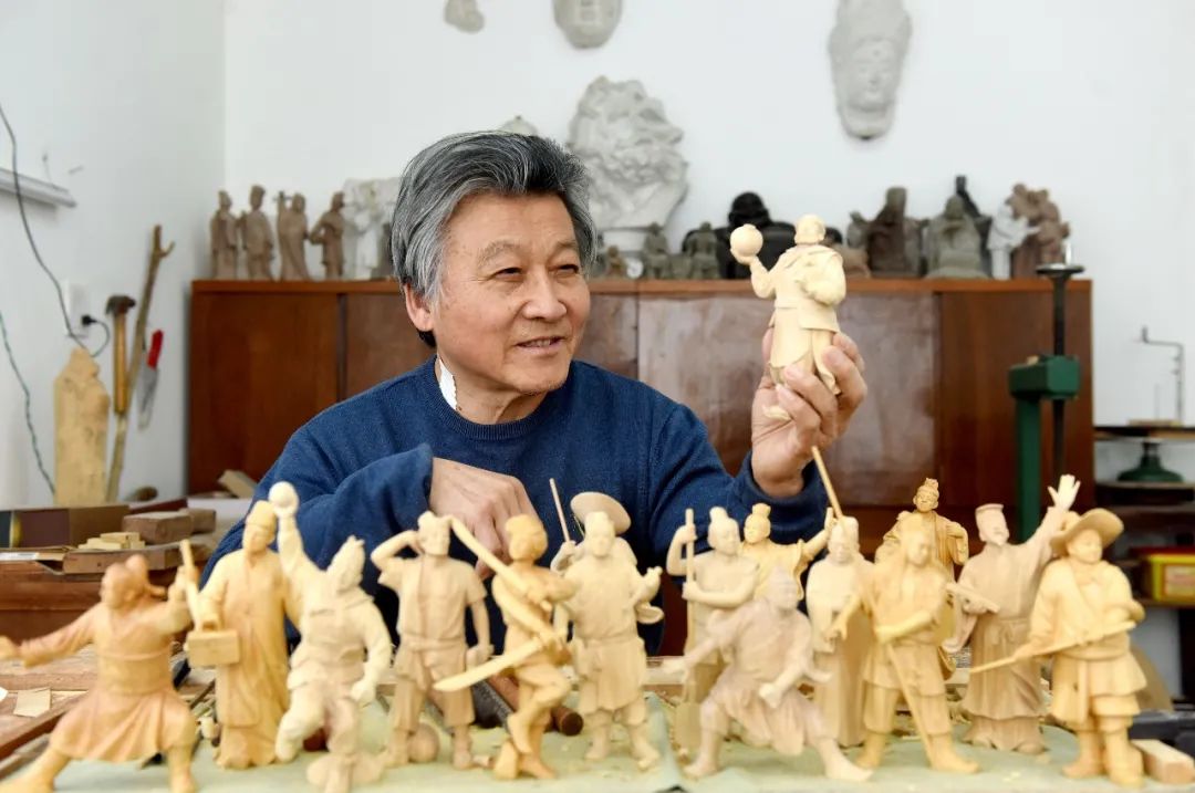 黄杨木雕,温州乐清民间传统美术,国家级非物质文化遗产之一.