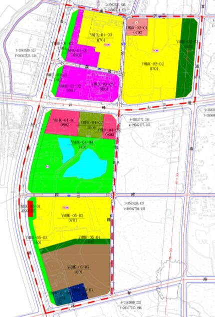 北城下塘岗集杨庙长丰一大批地块控制性详规对外公示