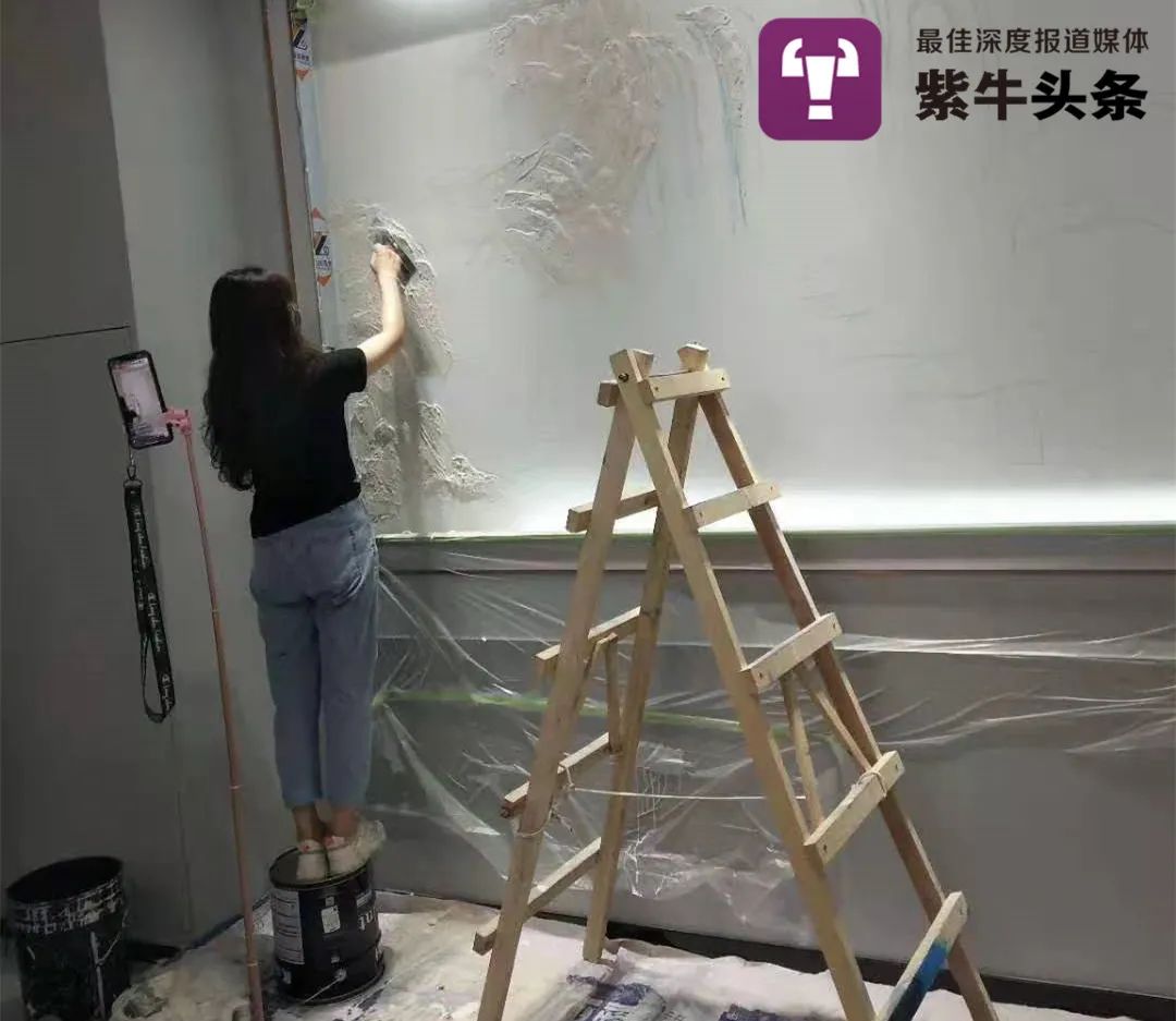 壁画师张丽佳工作室图片