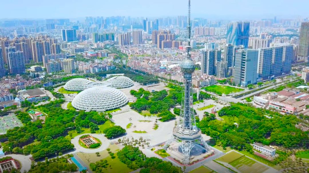 魔法大曝光禅城这个公园一到夜晚地上就开满了花