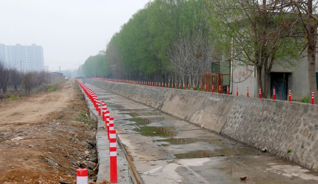 清庄沟河道边坡治理成效明显