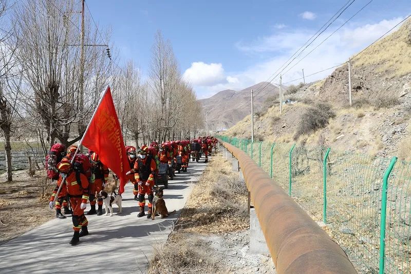 拉萨支队圆满完成总队第一季度岗位练兵考核工作