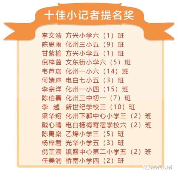 茂小布推荐原标题:《小小年纪,十分优秀!ta们是…》