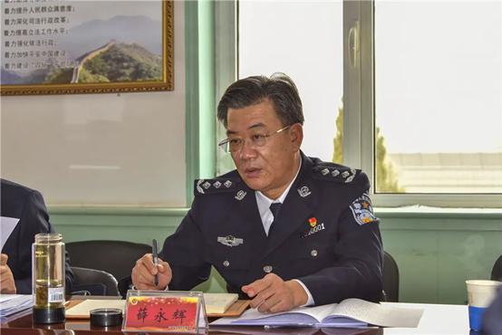 薛永辉深入省未管所调研指导党史学习教育和政法队伍教育整顿