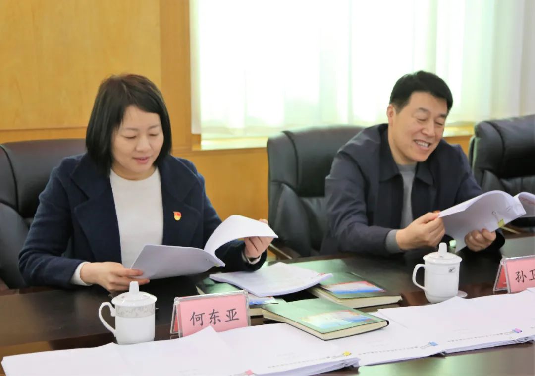 教育整顿进行时魏都区委副书记何东亚到魏都区法院督导政法队伍教育