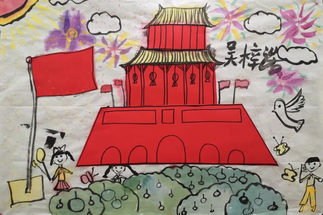 广州红色文化绘画图片