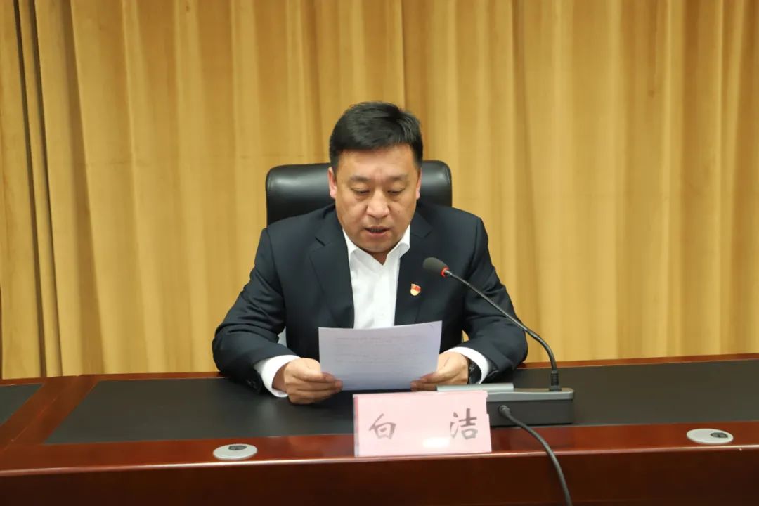 桥西区委书记张照平为政法干警讲专题党课