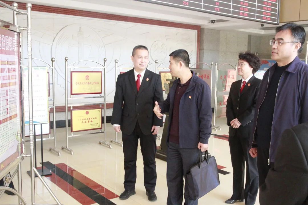 队伍教育整顿进行时省委政法队伍教育整顿第九驻点指导组深入沁水法院