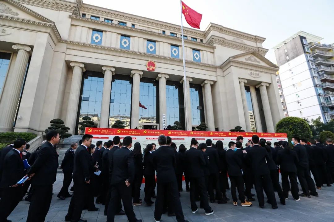 渝北区法院队伍教育整顿政治轮训进行时一