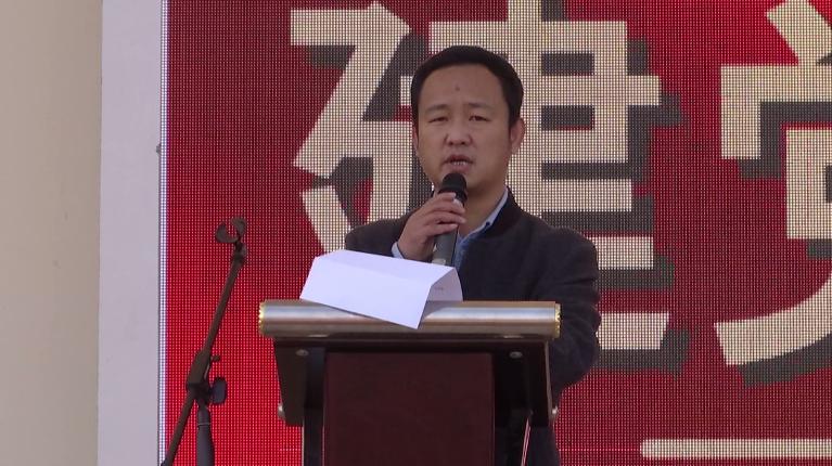 卓资中学举行庆祝建党100周年倒计时100天升旗仪式