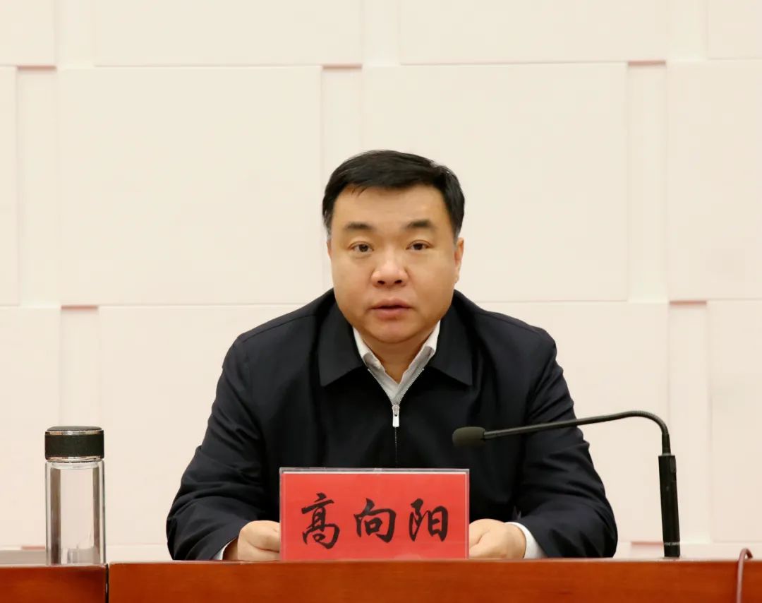 区委书记,区委巡察工作领导小组组长高向阳出席会议并讲话