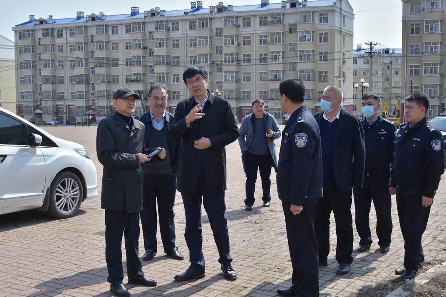 教育整顿于立辉同志深入公安机关现场办公研究推进派出所四项建设等