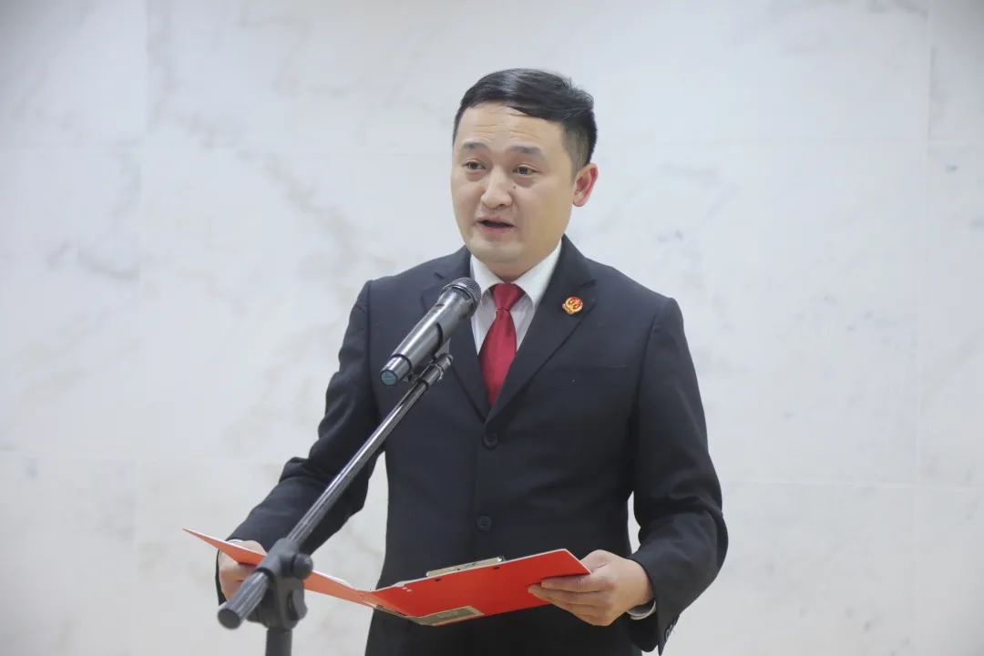 队伍教育整顿二十九兴文法院开展热血铸忠诚担当践初心主题演讲比赛