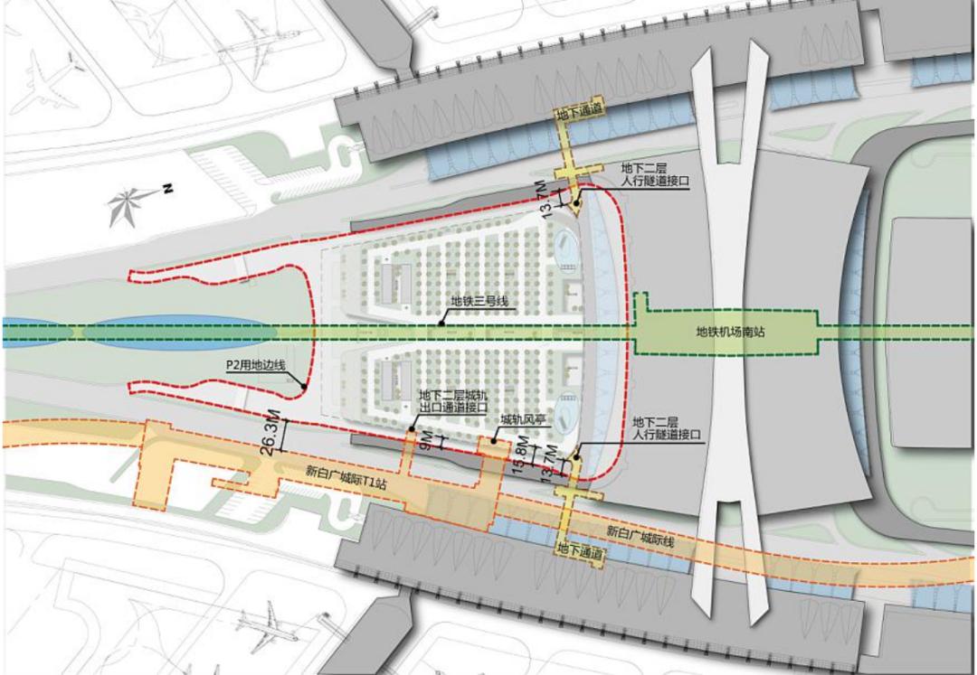 投資近107億未來白雲機場t1可這樣換乘新白廣22號線