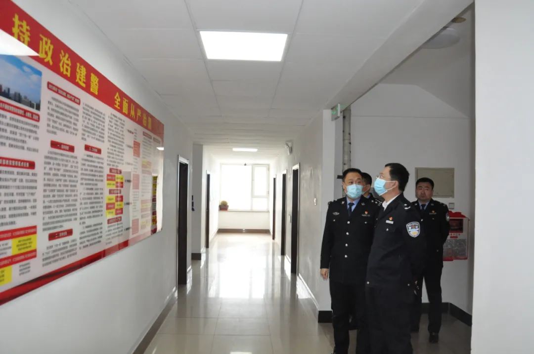 教育整顿白山市公安局副局长丁洋深入红旗分局调研指导教育整顿工作