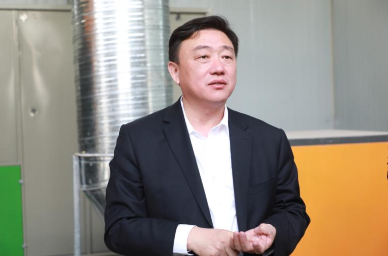 河北省科学院专家来我县就相关工作会商洽谈