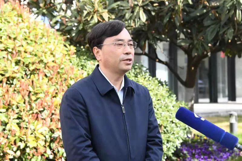 发扬三牛精神矢志项目攻坚访淮安生态文旅区党工委书记