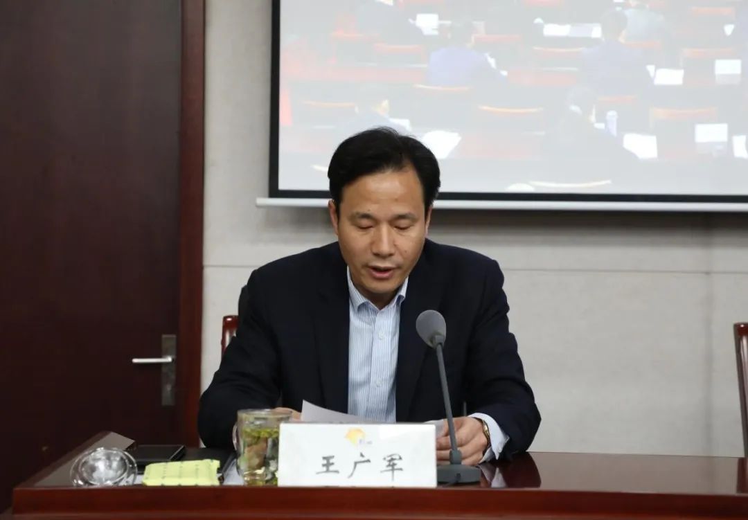 王广军强调污染防治攻坚战取得的阶段性成效,得益于市委,市政府的坚强