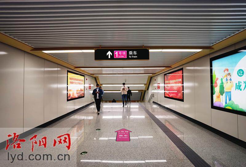 洛阳地铁杨湾站图片