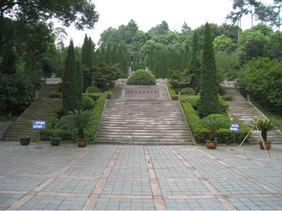 慈湖革命烈士陵园图片