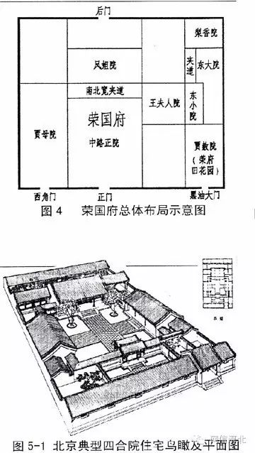 荣府平面图简图图片