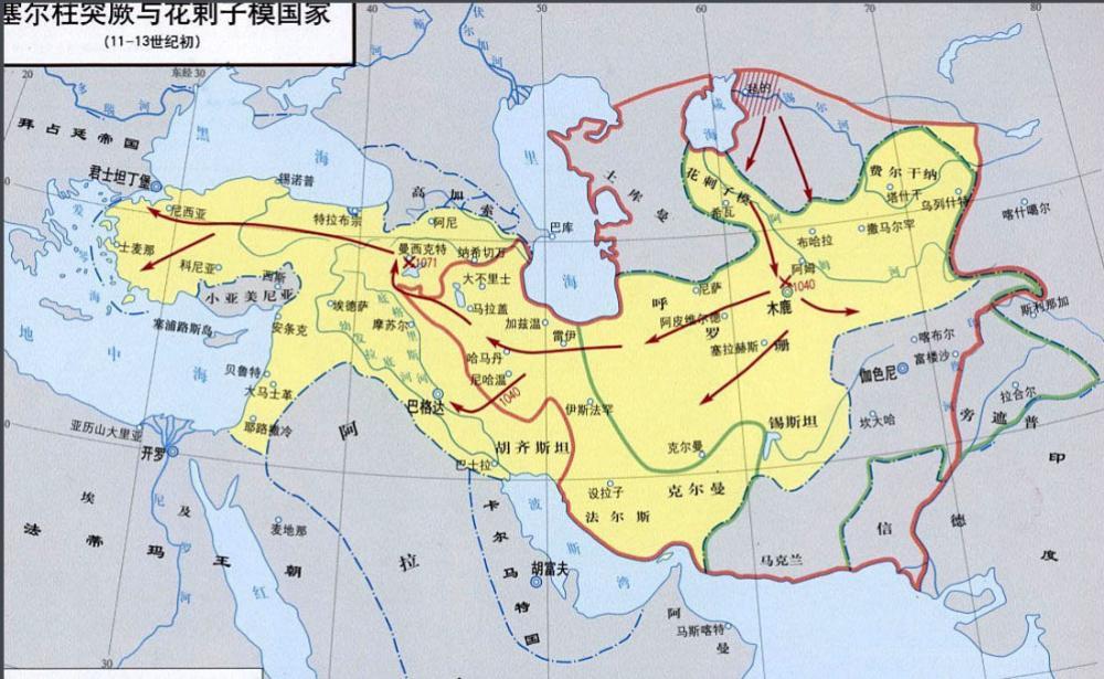 阿拔斯王朝地图图片