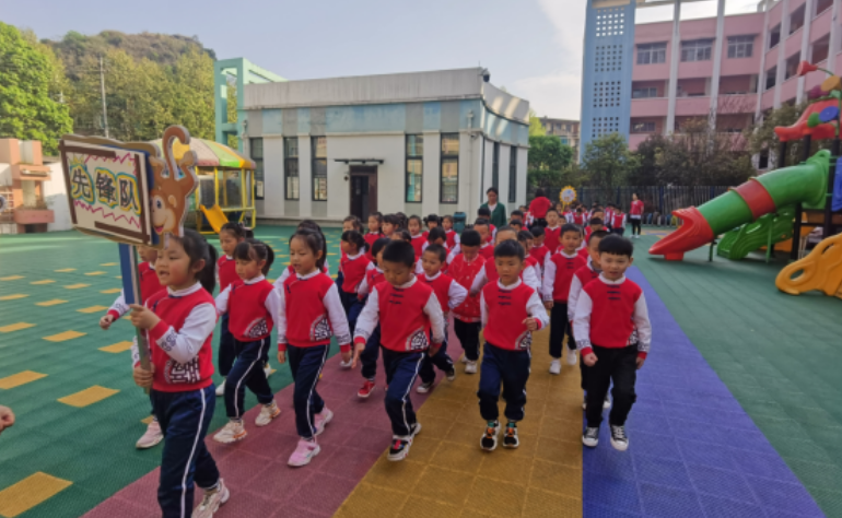 六枝特區實驗幼兒園補林分園舉行春季學期運動會