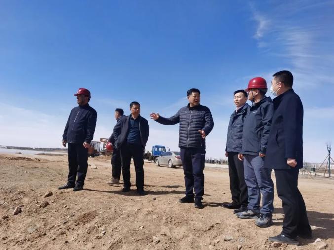 县委书记刘雪松实地调研县城重点项目建设情况