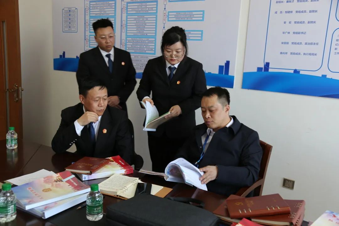 教育整顿省政法队伍教育整顿指导组再次深入青冈法院督导检查队伍教育