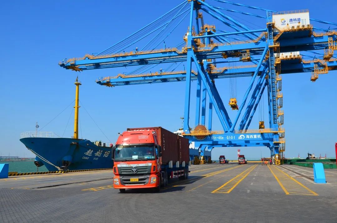 山东港口潍坊港干散货码头管控系统正式上线