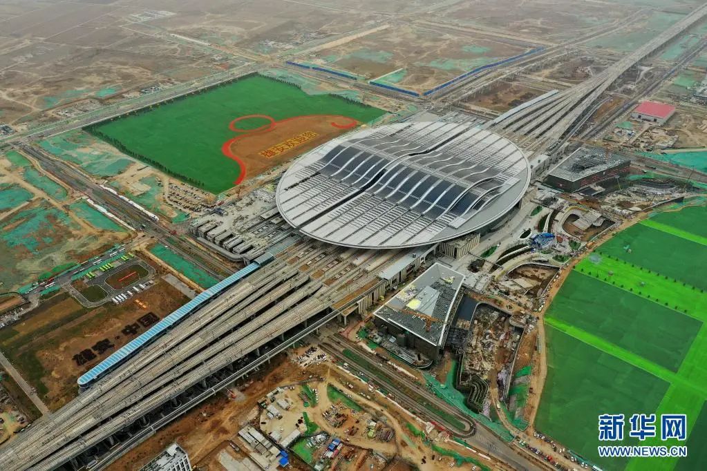 高清大图丨天空之眼瞰雄安