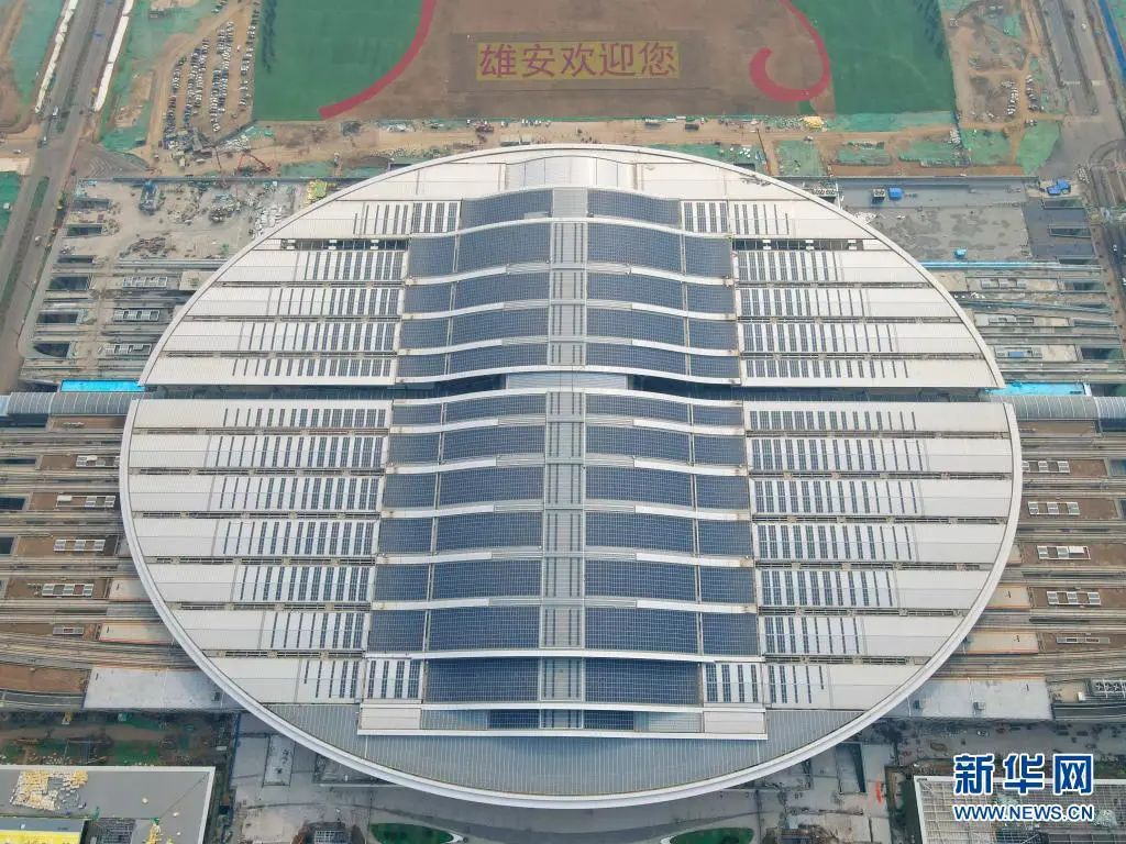 高清大图丨天空之眼瞰雄安