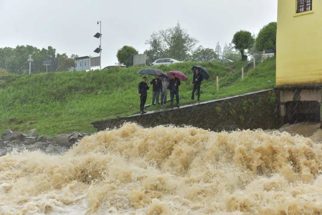 暴雨来袭东湖区快速排涝抢险保安全